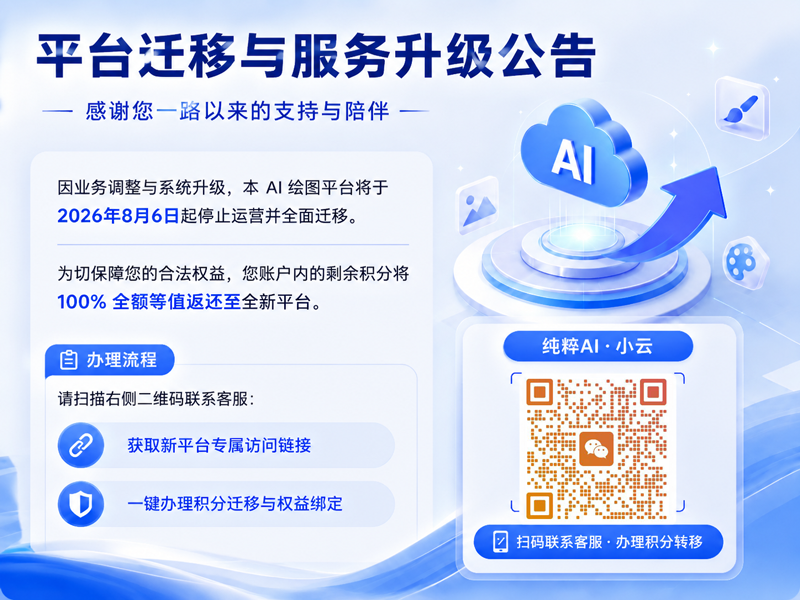 平台迁移与服务升级公告